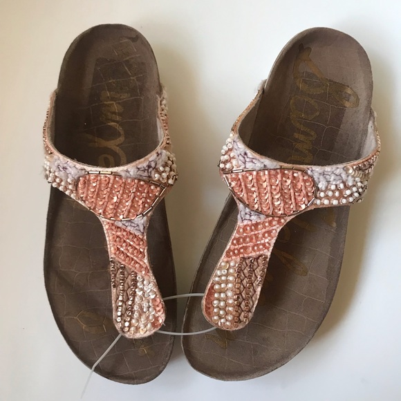sam edelman olivie beaded sandal
